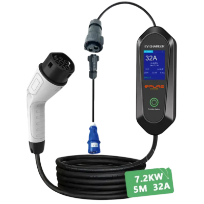 Smart Portable Charger 7.2kW Type 2